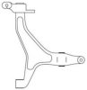 MERCE 1663300107 Track Control Arm